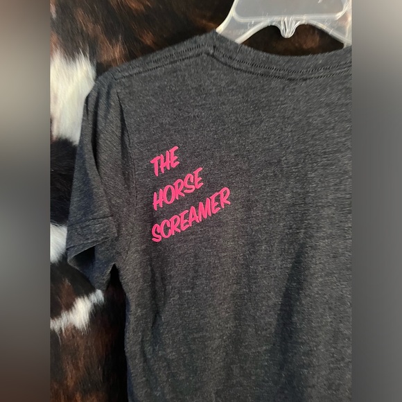Bella canvas size small “I said whoa” the horse screamer short sleeve tee - Picture 3 of 5